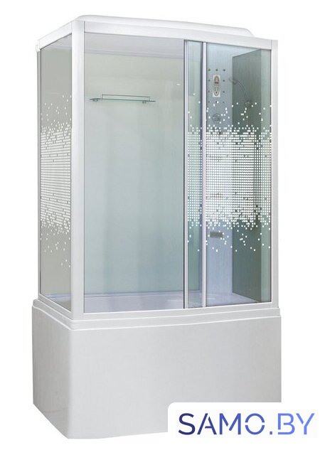 Душевая кабина Niagara NG-307-01R 120x80x220 (мозаика стекло, правая) - Изображение №2 — Интернет-магазин samo.by