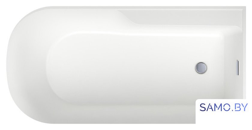 Ванна Wellsee Camellia 2.0 167x82 236202001 (отдельностоящая ванна (правая) белый глянец, экран, ножки, сифон-автомат хром) - Изображение №4 — Интернет-магазин samo.by
