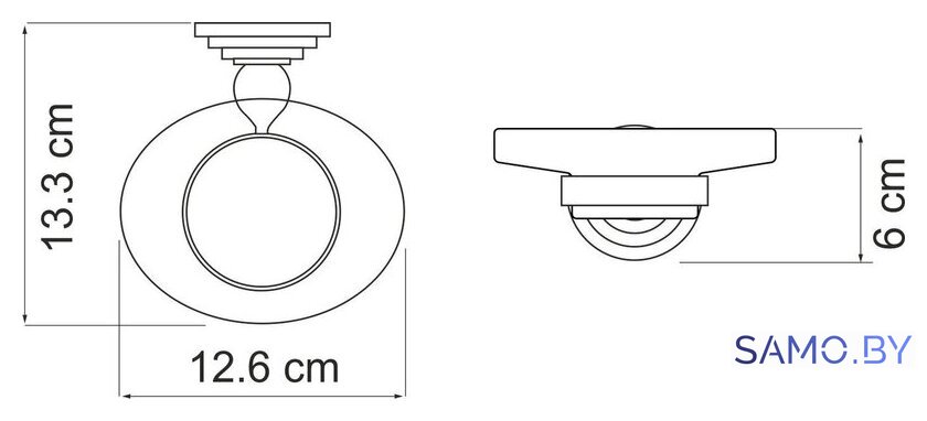 Мыльница Wasserkraft Ammer K-7029 - Изображение №3 — Интернет-магазин samo.by