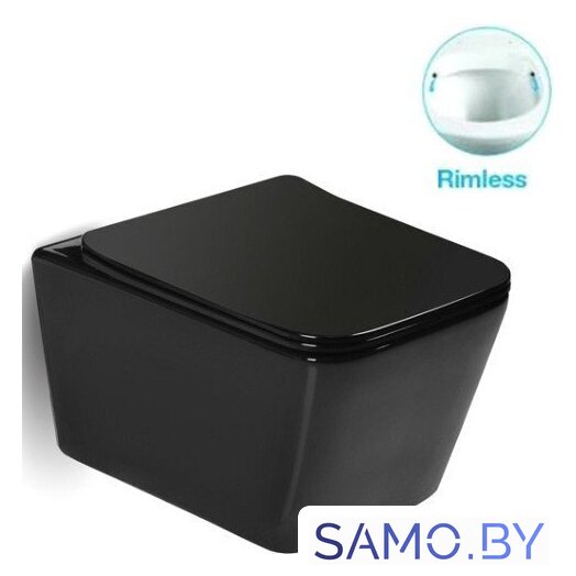Унитаз подвесной SantiLine SL-5004MB - Изображение №1 — Интернет-магазин samo.by