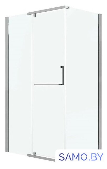 Душевая стенка Grossman Pragma 90x195 200.K33.03.90.10.00 (хром,стекло прозрачное) - Изображение №5 — Интернет-магазин samo.by