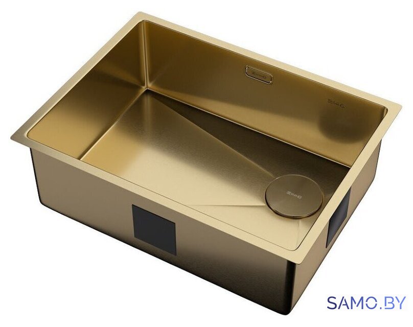 Кухонная мойка ZorG Zerox 59 U / IF Side SF PVD Gold - Изображение №2 — Интернет-магазин samo.by