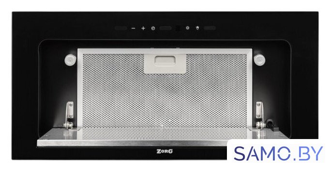 Кухонная вытяжка ZorG Nevada 1260 60 S-GC (черный) - Изображение №6 — Интернет-магазин samo.by