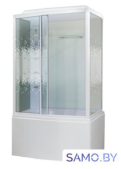 Душевая кабина Niagara NG-307-01L 120x80x220 (мозаика стекло, левая) - Изображение №2 — Интернет-магазин samo.by