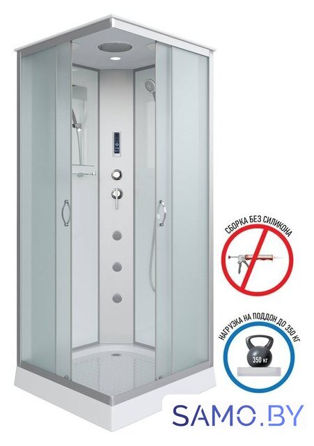 Душевая кабина Niagara NG-1101-14F 90х90 - Изображение №2 — Интернет-магазин samo.by