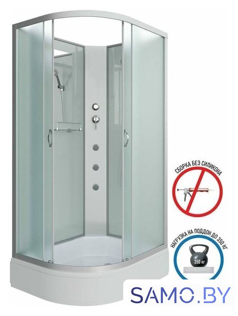 Душевая кабина Niagara NG-33184-14RBKG 110x80 - Изображение №3 — Интернет-магазин samo.by