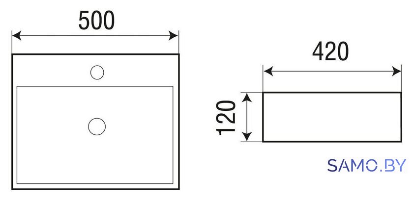 Умывальник WeltWasser Elbach 21733 MB - Изображение №4 — Интернет-магазин samo.by