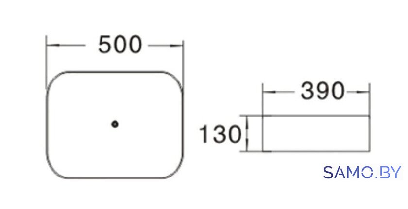 Умывальник SantiLine SL-1051 - Изображение №2 — Интернет-магазин samo.by