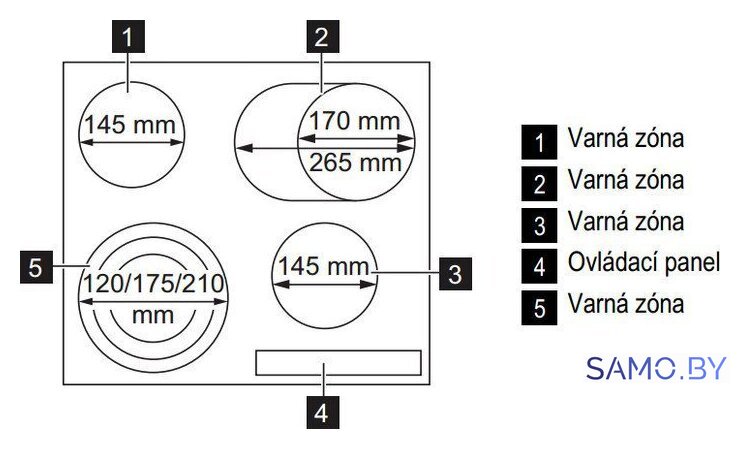 Варочная панель Electrolux EHF46547XK - Изображение №2 — Интернет-магазин samo.by