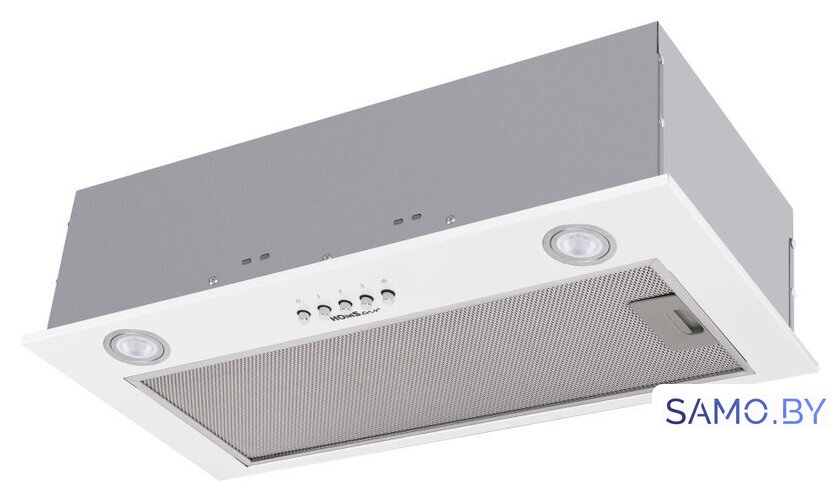 Кухонная вытяжка HOMSair Camelia Power 60 (белый) - Изображение №1 — Интернет-магазин samo.by