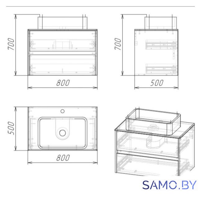  Grossman Эдванс 80 108010 - Изображение №2 — Интернет-магазин samo.by