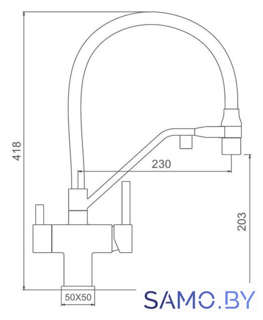 Смеситель Gappo G4395-66 - Изображение №17 — Интернет-магазин samo.by