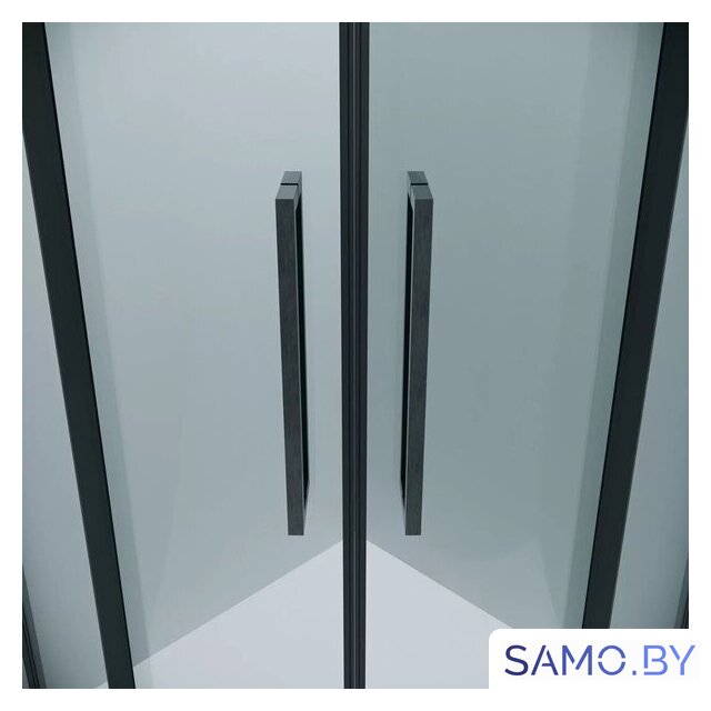 Душевой уголок Grossman Cosmo 100x100x195 301.K33.02.1010.42.00 (графит сатин/прозрачное стекло) - Изображение №3 — Интернет-магазин samo.by