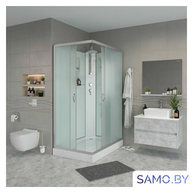 Душевая кабина Niagara NG-43185-14QBKT 110x80 - Изображение №1 — Интернет-магазин samo.by