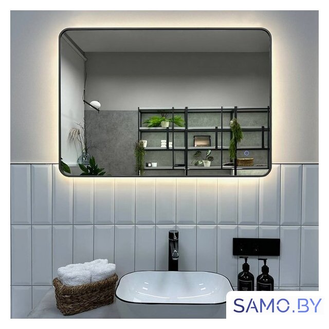  Roxen Зеркало Simon 510205-90GM 90x70 - Изображение №6 — Интернет-магазин samo.by