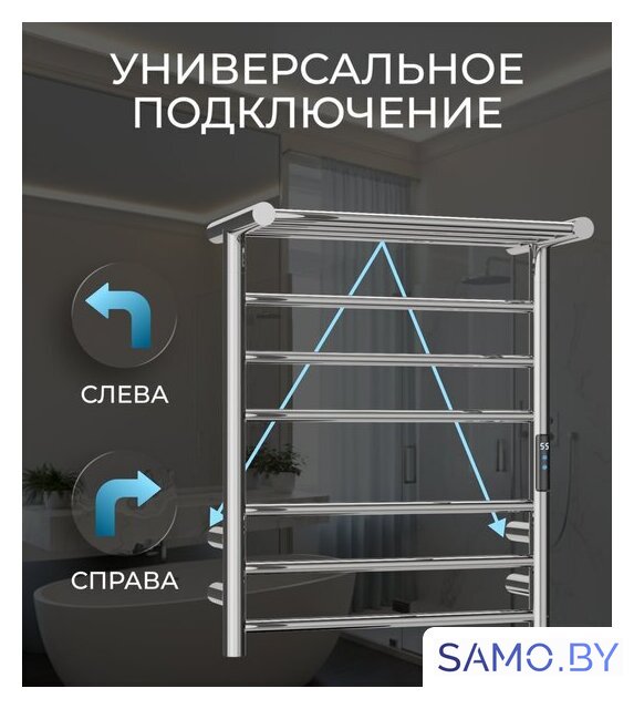 Полотенцесушитель Roxen Polly 11060-5062C - Изображение №2 — Интернет-магазин samo.by