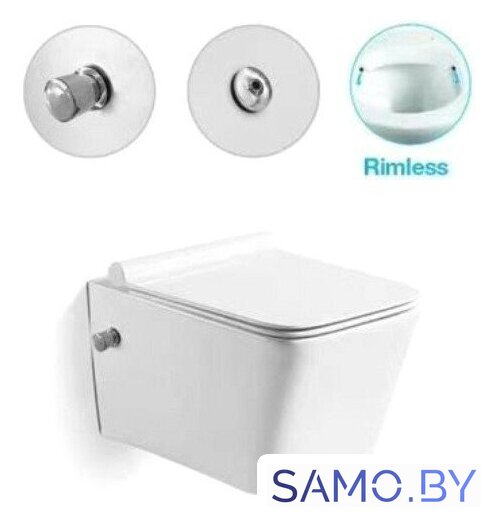 Унитаз подвесной SantiLine SL-5004SM-BD - Изображение №1 — Интернет-магазин samo.by