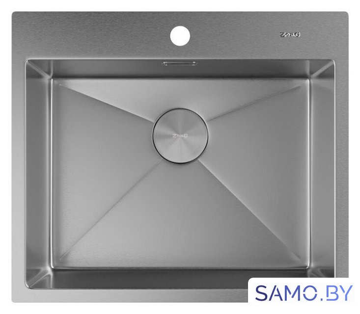 Кухонная мойка ZorG Zerox 59 IF Steel - Изображение №3 — Интернет-магазин samo.by