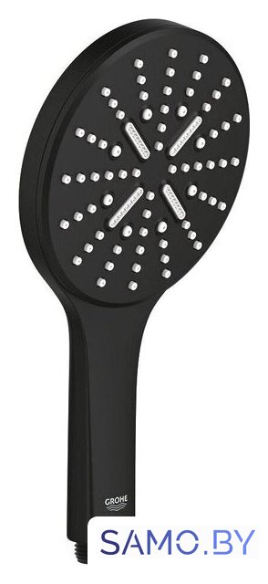 Душевая лейка Grohe Rainshower SmartActive 22127KF0 (черный) - Изображение №1 — Интернет-магазин samo.by