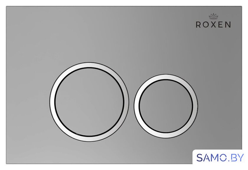 Унитаз подвесной Roxen Royal Matt в комплекте с инсталляцией StounFix Dual Fresh 6 в 1 968246 (кнопка: хром - матовый) - Изображение №3 — Интернет-магазин samo.by
