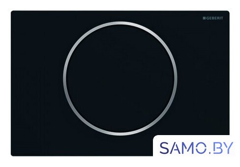 Панель смыва Geberit Sigma 10 115.758.14.5 (черный матовый) - Изображение №1 — Интернет-магазин samo.by
