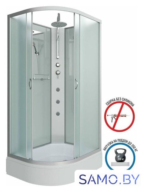 Душевая кабина Niagara NG-33184-14RBKTG 110x80 - Изображение №3 — Интернет-магазин samo.by