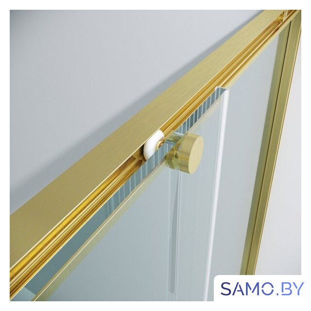 Душевой уголок Grossman Galaxy 120x80x195 300.K33.01.1280.32.00 (золото сатин/прозрачное стекло) - Изображение №4 — Интернет-магазин samo.by