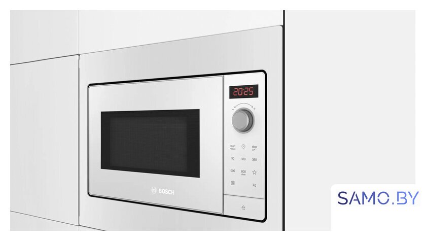Микроволновая печь Bosch Serie 2 BFL523MW3 - Изображение №2 — Интернет-магазин samo.by
