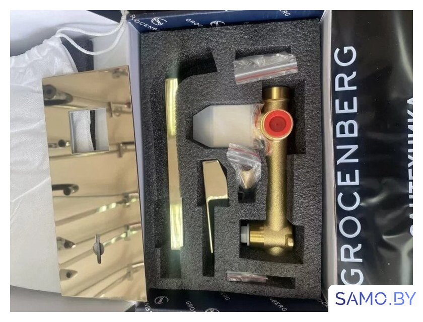 Смеситель Grocenberg GB588 (золото глянец) - Изображение №5 — Интернет-магазин samo.by