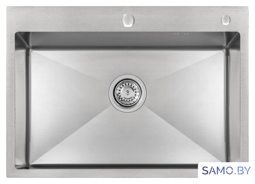 Кухонная мойка ARFEKA ECO AR 700*500 SATIN DECOR MILLET GRAINS - Изображение №4 — Интернет-магазин samo.by