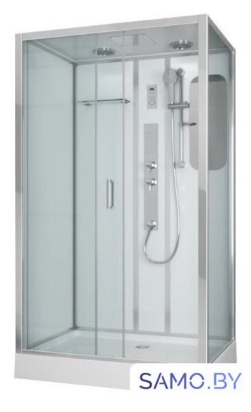 Душевая кабина Niagara NG-6012-01GQL 120x80x210 (прозрачное стекло) - Изображение №1 — Интернет-магазин samo.by