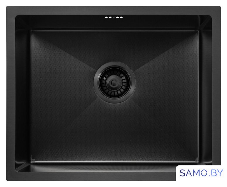 Кухонная мойка ARFEKA ECO AR 550*450 BLACK PVD NANO DECOR - Изображение №1 — Интернет-магазин samo.by