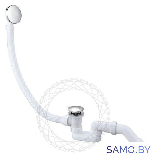 Сифон Filarete FL90 (хром) - Изображение №1 — Интернет-магазин samo.by