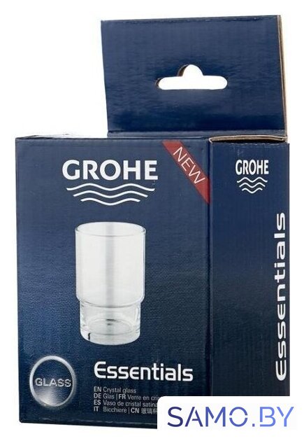 Стакан для зубной щетки и пасты Grohe Essentials 40372001 - Изображение №3 — Интернет-магазин samo.by