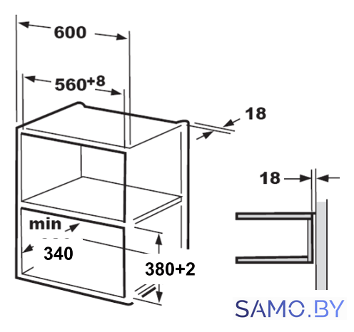 Микроволновая печь Hansa AMM20BESH - Изображение №6 — Интернет-магазин samo.by
