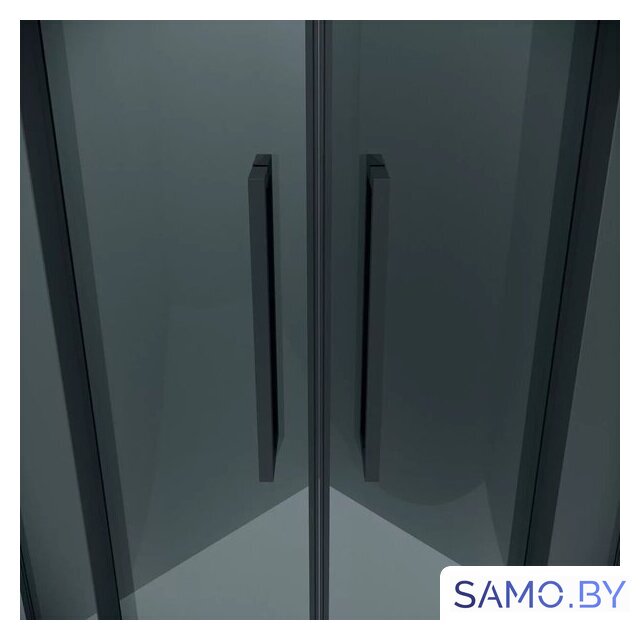 Душевой уголок Grossman Cosmo 100x100x195 301.K33.02.1010.21.10 (черный матовый/тонированное стекло) - Изображение №3 — Интернет-магазин samo.by