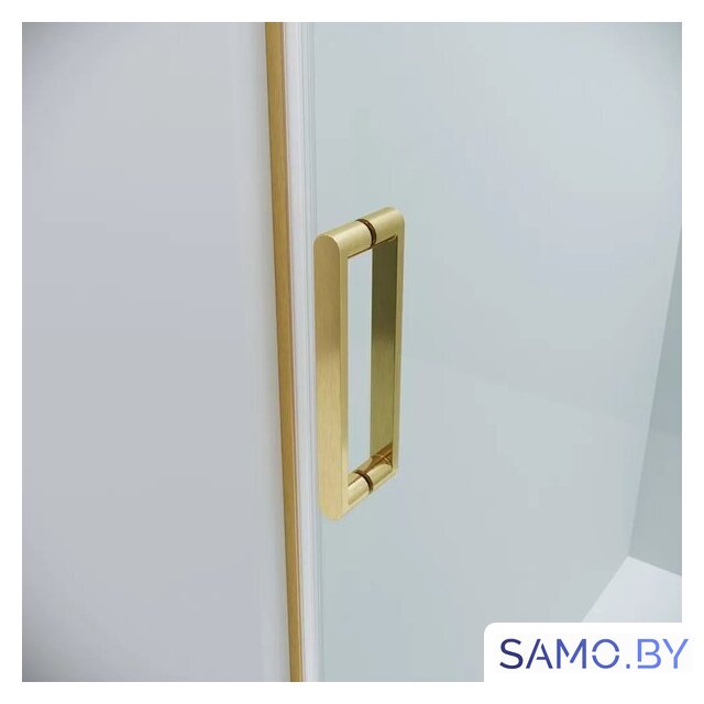 Душевой уголок Grossman Classic 140x80x195 120.K33.04.1480.32.00 (золото сатин/стекло прозрачное) - Изображение №2 — Интернет-магазин samo.by