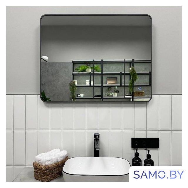  Roxen Зеркало Simon 510205-80GM 80x70 - Изображение №3 — Интернет-магазин samo.by