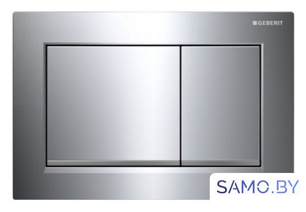Панель смыва Geberit Omega 30 115.080.KH.1 (глянцевый/матовый хром) - Изображение №1 — Интернет-магазин samo.by