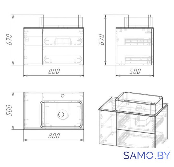 Grossman Альба 80 108011 - Изображение №2 — Интернет-магазин samo.by