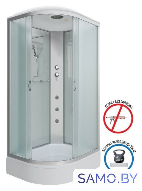 Душевая кабина Niagara NG-33184-14RG 100x80 - Изображение №2 — Интернет-магазин samo.by