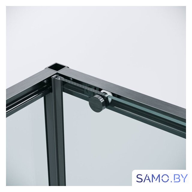Душевой уголок Grossman Galaxy 120x90x195 120.K33.01.1290.42.00 (графит сатин/прозрачное стекло) - Изображение №3 — Интернет-магазин samo.by