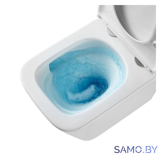 Унитаз подвесной Roxen Cube Tornado Bidet в комплекте с инсталляцией StounFix Dual Fresh 6 в 1 868472 (кнопка: золото глянцевая) - Изображение №9 — Интернет-магазин samo.by