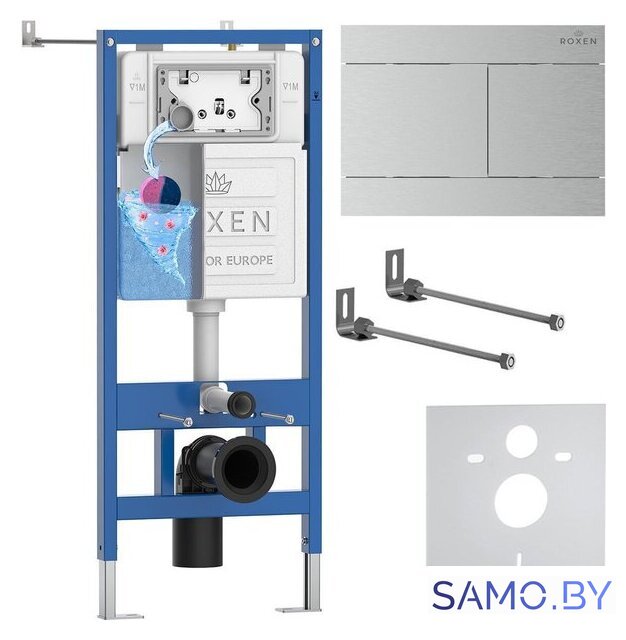 Инсталляция для унитаза Roxen StounFix Dual Fresh 868404 - Изображение №1 — Интернет-магазин samo.by