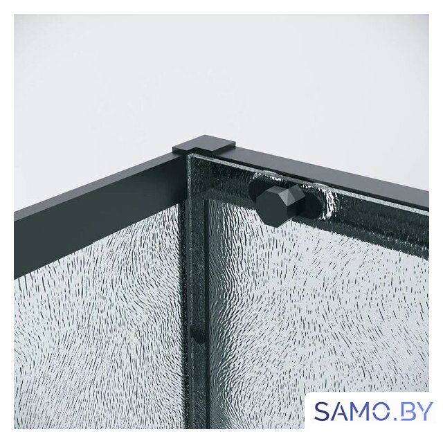 Душевой уголок Grossman Style 130x90x195 120.K33.05.1390.21.02 (черный матовый/стекло шиншилла) - Изображение №6 — Интернет-магазин samo.by