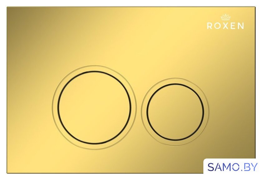 Унитаз подвесной Roxen Royal Matt в комплекте с инсталляцией StounFix Dual Fresh 6 в 1 968254 (кнопка: золото) - Изображение №3 — Интернет-магазин samo.by