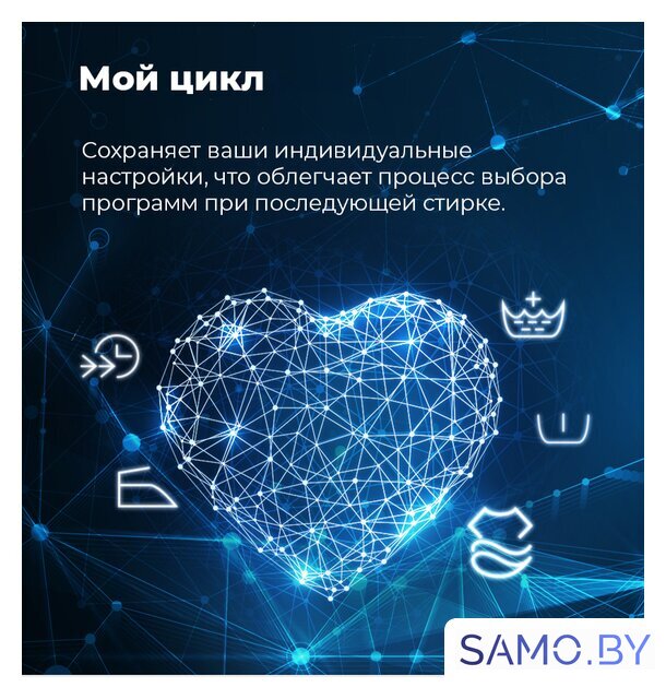 Стиральная машина с вертикальной загрузкой MAUNFELD MFWM128WH - Изображение №25 — Интернет-магазин samo.by