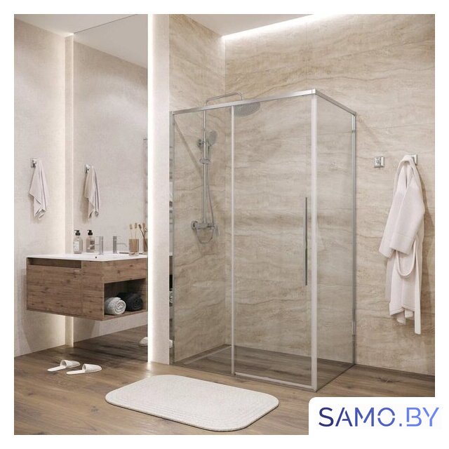Душевой уголок Grossman Galaxy 130x80x195 120.K33.01.1380.10.00 (хром/прозрачное стекло) - Изображение №15 — Интернет-магазин samo.by