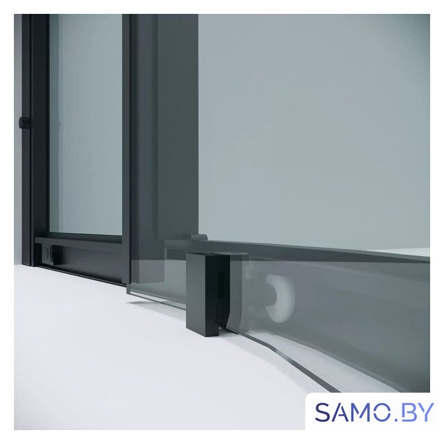 Душевой уголок Grossman Cosmo 100x100x195 301.K33.02.1010.21.00 (черный матовый/прозрачное стекло) - Изображение №5 — Интернет-магазин samo.by