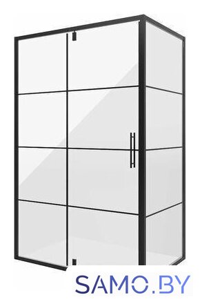 Душевой уголок Niagara Nova NG-0220-08 Black 120x80 - Изображение №1 — Интернет-магазин samo.by